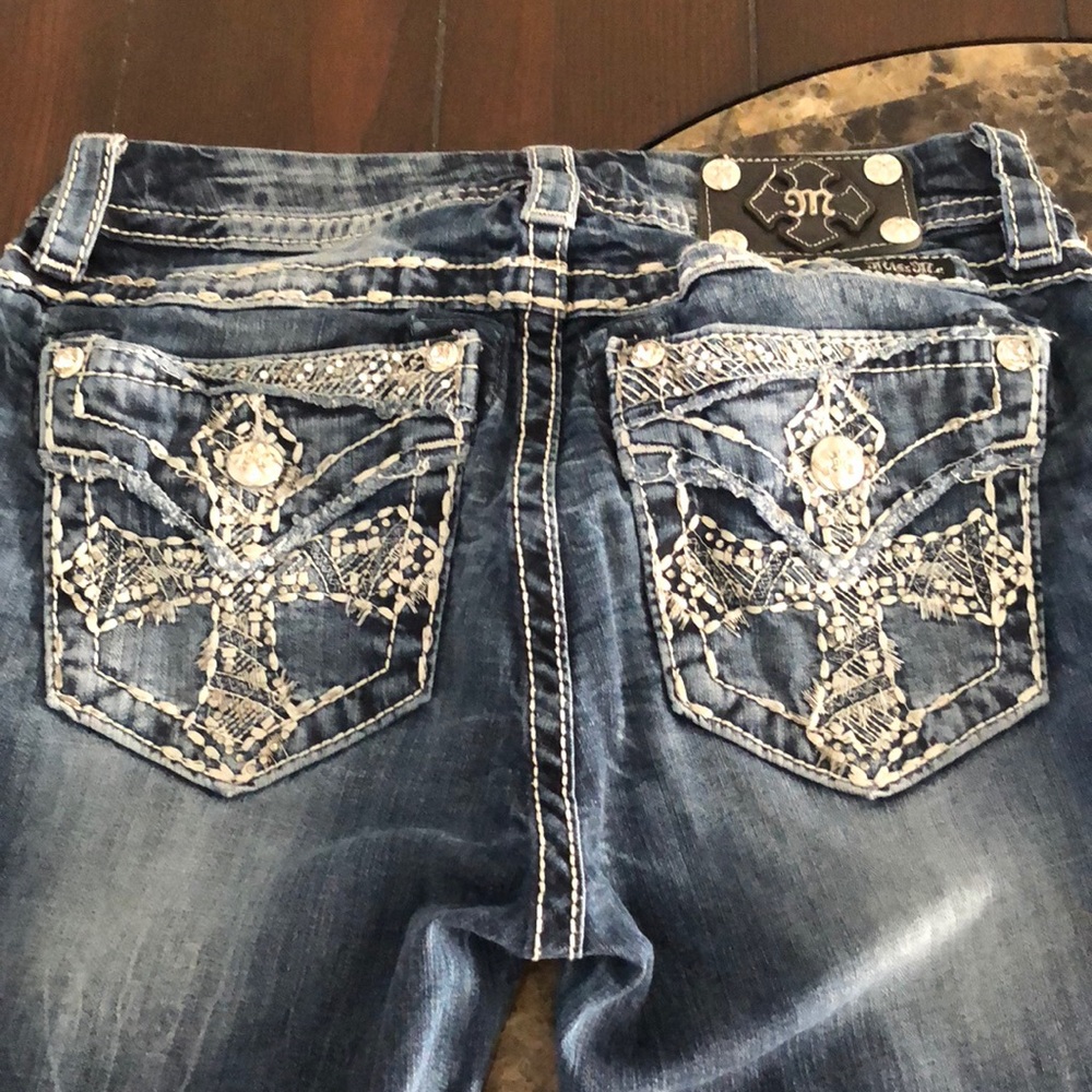 Miss me mid rise straight jeans